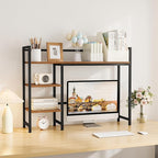 Snughome Desk Shelf, 38.6" Desktop Organizer Shelf, Desk Hutch - Image 2
