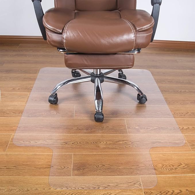 Office Chair Mat for Hardwood Floor, 48”x 36” Clear Floor Protector Mat for - Image 8