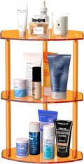 Sezanrpt 3 Tier Countertop Corner Organizer Shelf 7x7x15.7 Inch, Vanity Storage by Sezanrpt