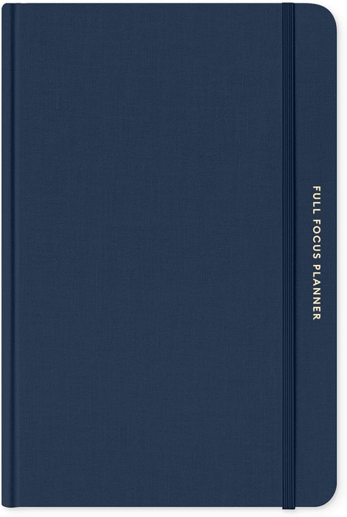 Full Focus Navy Linen Planner by Michael Hyatt by FullFocusPlanner