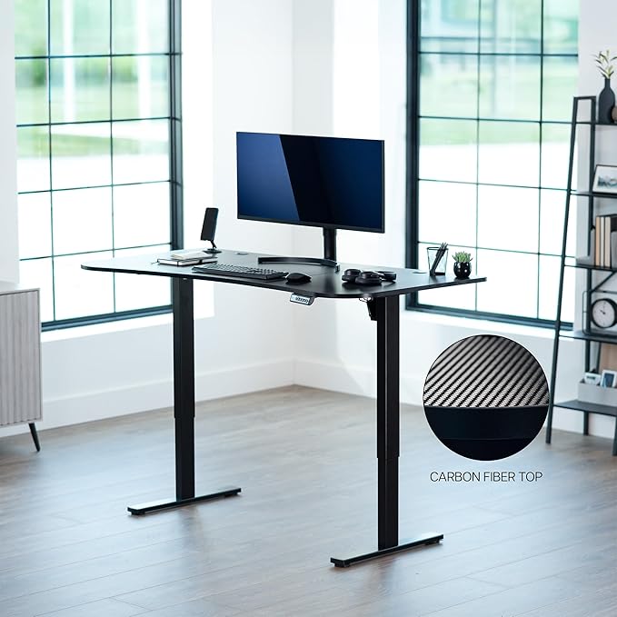VIVO Electric 63 x 32 in Standing Desk, Memory Height Adjustment, 1B Series - Image 2