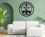 Personalized Cross Family Name Sign, Personalized Wedding Gifts, Wall Cross - Image 2