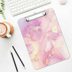 Luminzo Plastic Cute Clipboard Low-Profile Metal Clip, A4 Letter Size 9 x 12.5 - Image 7