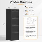 Bestoo 4-Drawer File Cabinet - Image 3