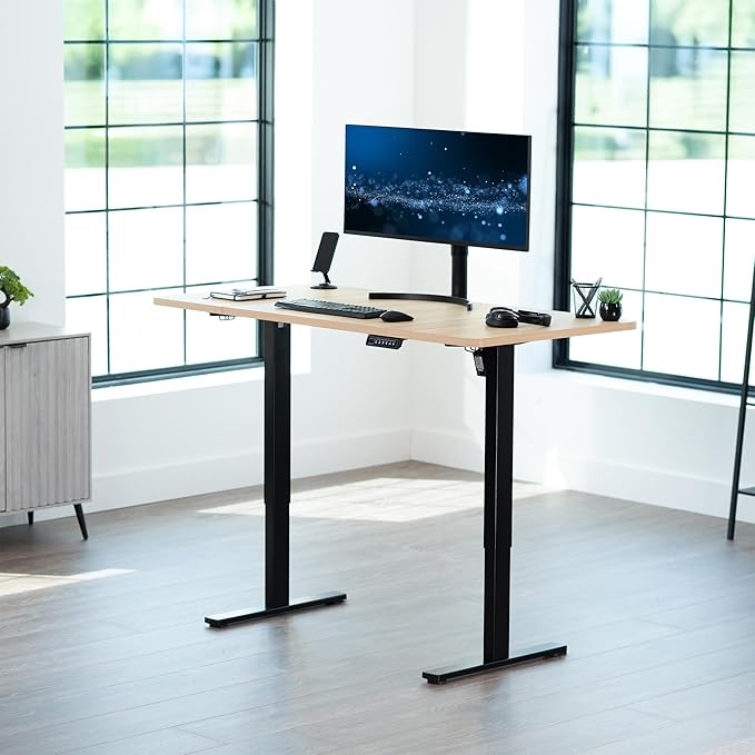 VIVO Electric 60 x 30 in Standing Desk, Memory Height Adjustment, 1B Series - Image 2