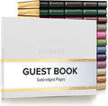 Gallery Leather Guest Book