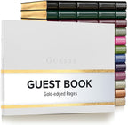 Gallery Leather Guest Book by GalleryLeather