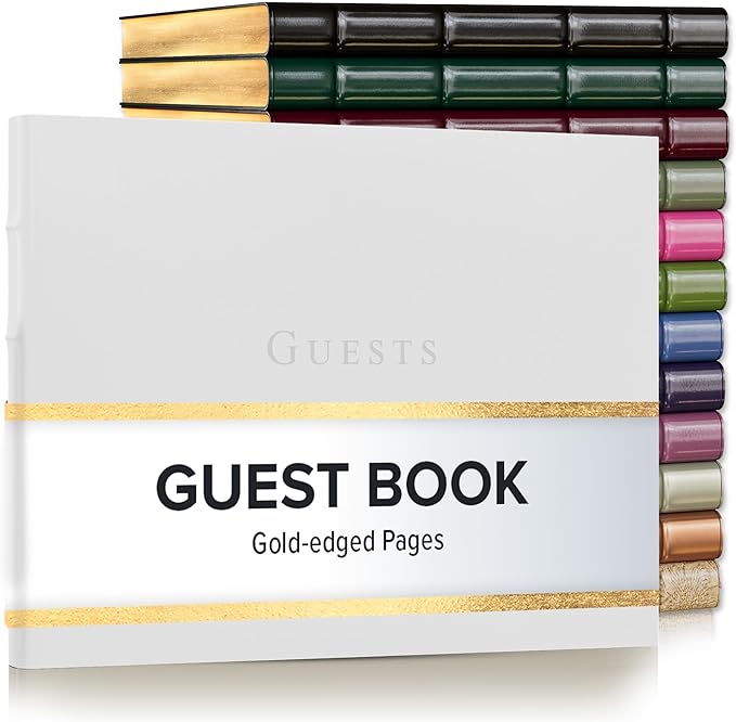 Gallery Leather Guest Book by GalleryLeather