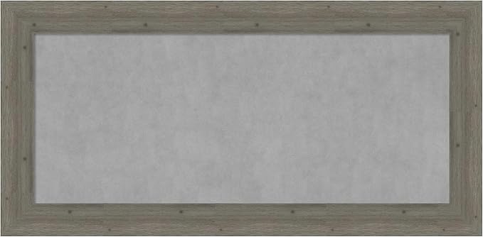 Amanti Art Grey Framed Magnetic Board 27x55 Oversize Vision Board by AmantiArt