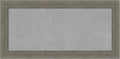 Amanti Art Grey Framed Magnetic Board 27x55 Oversize Vision Board by AmantiArt