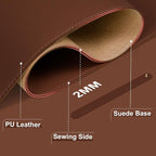 Large Desk Pad Mat, 47.2'' x 23.6'' Computer Mat - Image 2