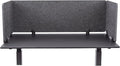 ReFocus™ Raw Clamp-On Acoustic Desk Divider – Reduce Noise and Visual by SStandUpDeskStore