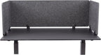 ReFocus™ Raw Clamp-On Acoustic Desk Divider – Reduce Noise and Visual by SStandUpDeskStore
