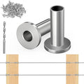 Steel DN Mate 200 Pack Stainless Steel Protector Sleeves by SteelDNMate