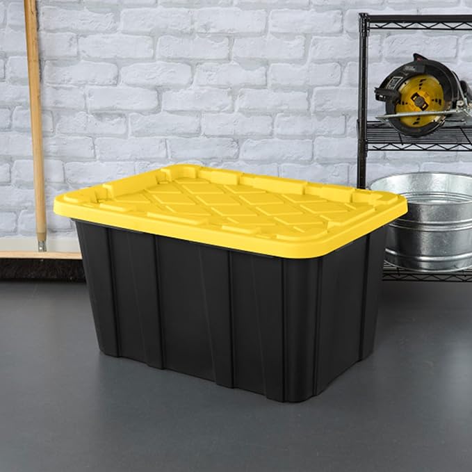 Sterilite 24-Pack Industrial Tote, Plastic Storage Container Bins - Image 4