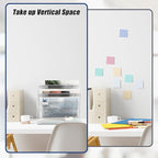 EASEPRES Desk File Organizer Mesh 4-Tier, Hanging Wall Mount Document - Image 4