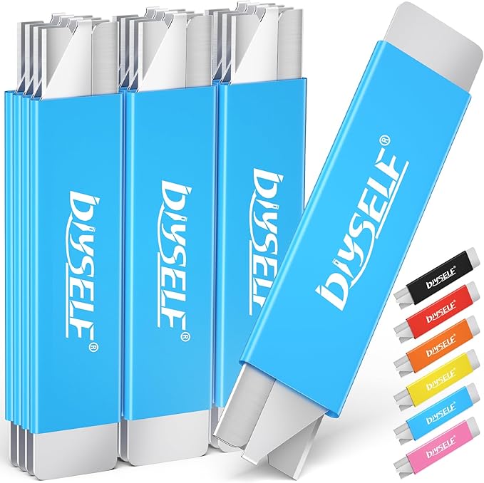 DIYSELF Box Cutters, 12 Pack Box Cutter Retractable, Box Cutters Knife by DIYSELF