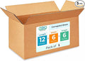 IDL Packaging - B-1266-5 Small Corrugated Shipping Boxes 12"L x 6”W x 6"H - by IDLPackaging