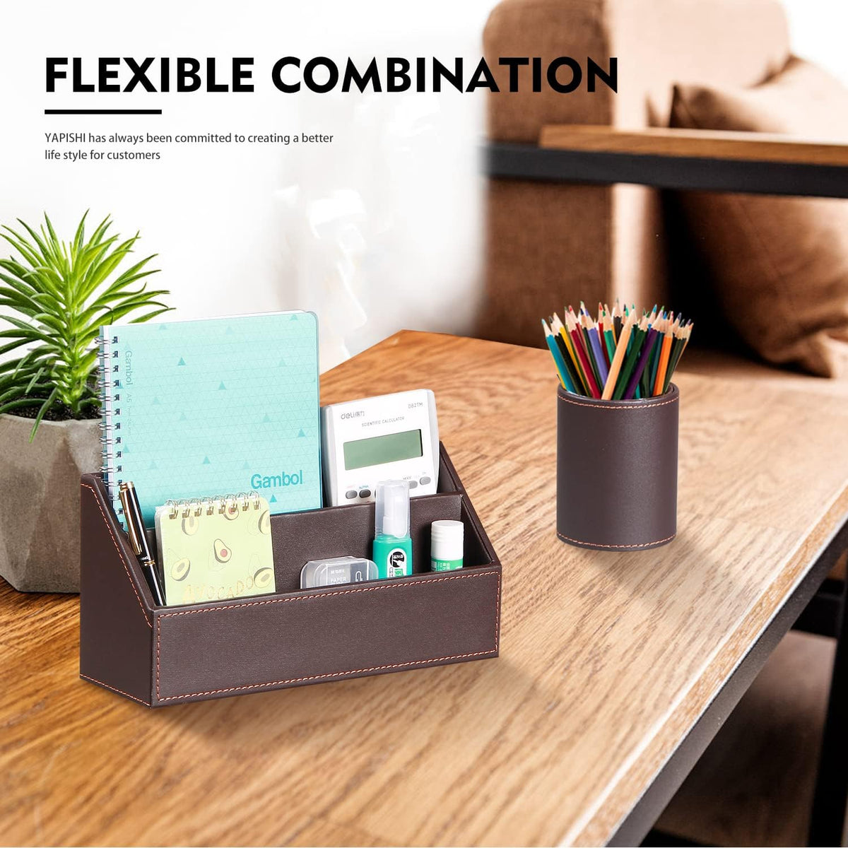 Desk Accessories and Workspace Organizers, 6 PCS Office Supplies Organization...