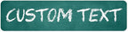 Custom Sign, Custom Street Sign, 11 Font Colors, 13 Font Styles, 4 Hole Options by MySignCenter