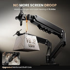 SIAGO Dual Monitor Stand, 15 to 32 Inch Monitor Arm, Adjustable Monitors Mount - Image 2