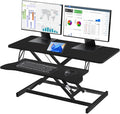 37 Inch Standing Desk Converter by Unknown