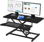 37 Inch Standing Desk Converter by Unknown
