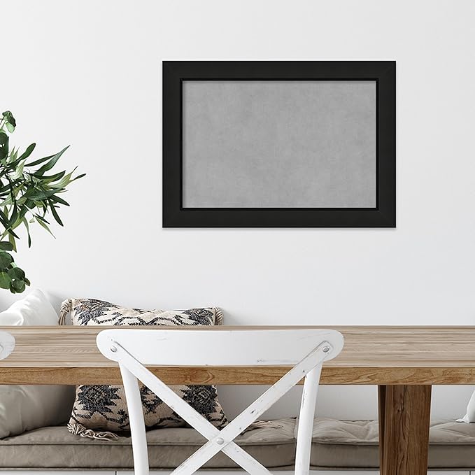Amanti Art Black Framed Magnetic Board 15x21 Small Vision Board - Image 5