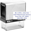 COLOP Medium Size Self Inking Custom Text Stamp by Rubber+Stamp+Creation