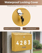 LAND·VOI Locking Wall-Mount Mailbox - Image 2