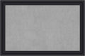 Amanti Art Black Framed Magnetic Board 24x36 Large Vision Board by AmantiArt