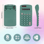 Tellegloww 18 Pcs Pocket Size Basic Calculators Bulk - Image 2