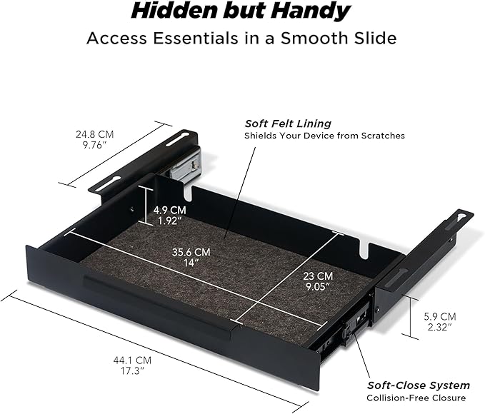 ULTRARM Moodular Add-ons Storage Drawer Black MSA-DR - Image 4