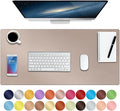 Boutilon Leather Desk Pad Protector, Non-Slip Mouse Pad, Laptop Desk Pad by Boutilon