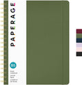 PAPERAGE Lined Spiral Journal Notebook, 160 Pages, Large B5 Hardcover Journal by PAPERAGE