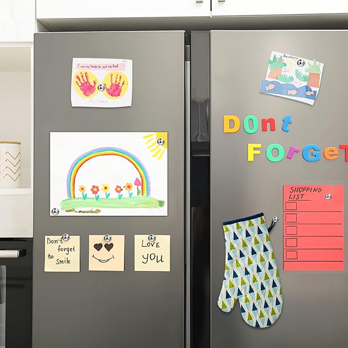 LOVIMAG Fridge Magnets 40Pcs Refrigerator Whiteboard Small Strong Magnet - Image 7