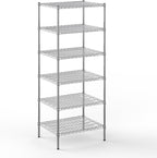 Regal Altair 24" Deep x 30" Wide x 74" Height Wire Shelving Kit | 6-Tier | NSF by Regal+Altair