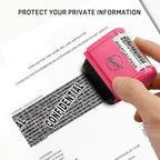 Miseyo Identity Theft Protection Roller Stamp Set - Image 3