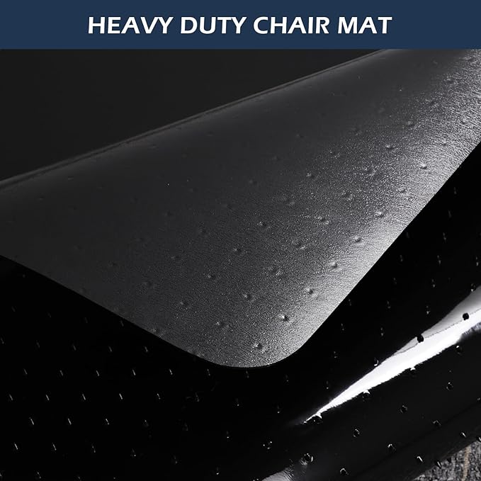 SALLOUS Chair Mat for Carpet, Heavy Duty Vinyl Floor Mat - Image 6