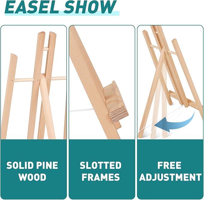 ESRICH 12Pack16in Tabletop Easel, Tabletop Easel - Image 3
