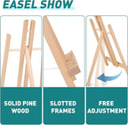 ESRICH 12Pack16in Tabletop Easel, Tabletop Easel - Image 3