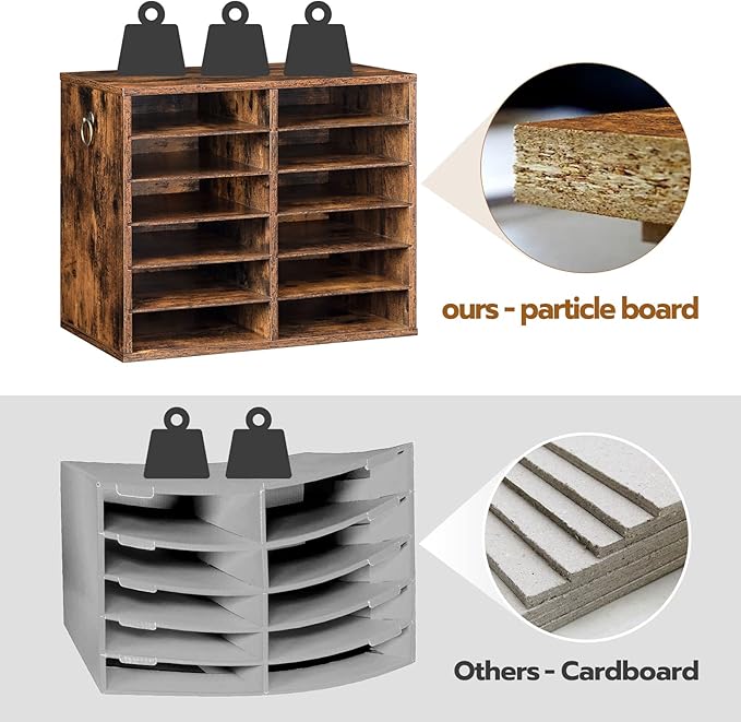 HOOBRO Literature Organizers, 12 Compartments Office Mailbox - Image 7