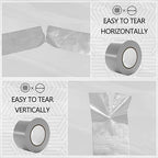SWRT 24-Pack Silver Heavy Duty Duct Tape Strong Adhesive, 2 Inch x 720 Yd Duct - Image 4