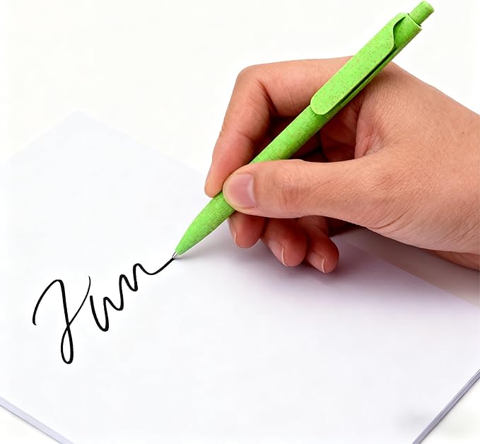 GreenMila Durable Pens, 1.0mm Ballpoint Pens Premium Writing Quality - Image 4