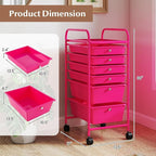 RELAX4LIFE 6-Drawer Rolling Storage Cart - Image 3