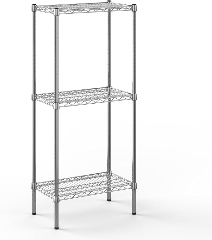 Regal Altair 14" Deep x 24" Wide x 54" Height Wire Shelving Kit | 3-Tier | NSF by Regal+Altair
