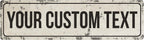 Rustic Custom Metal Sign