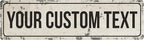 Rustic Custom Metal Sign by TheSignShoppe