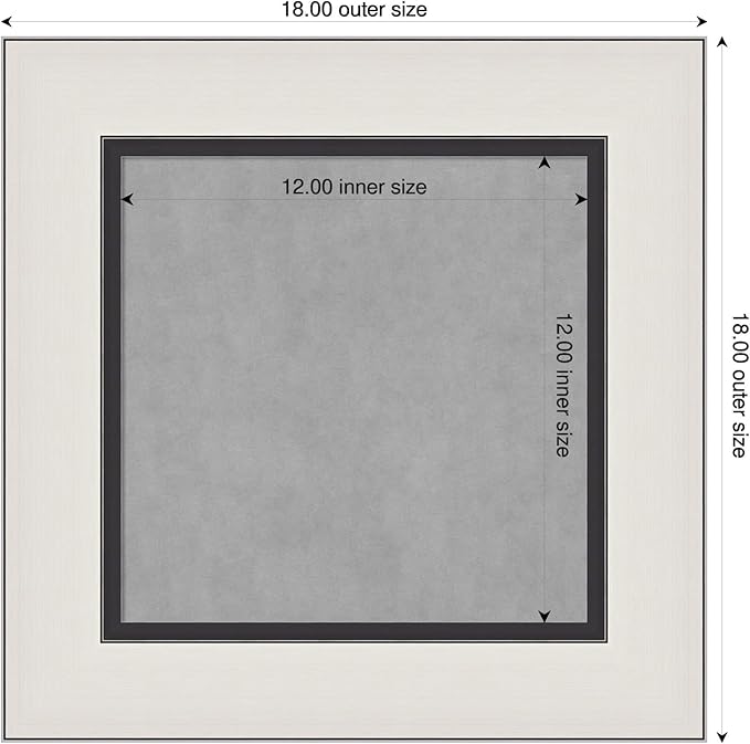 Amanti Art Silver Framed Magnetic Board 18x18 X-Small Vision Board - Image 2