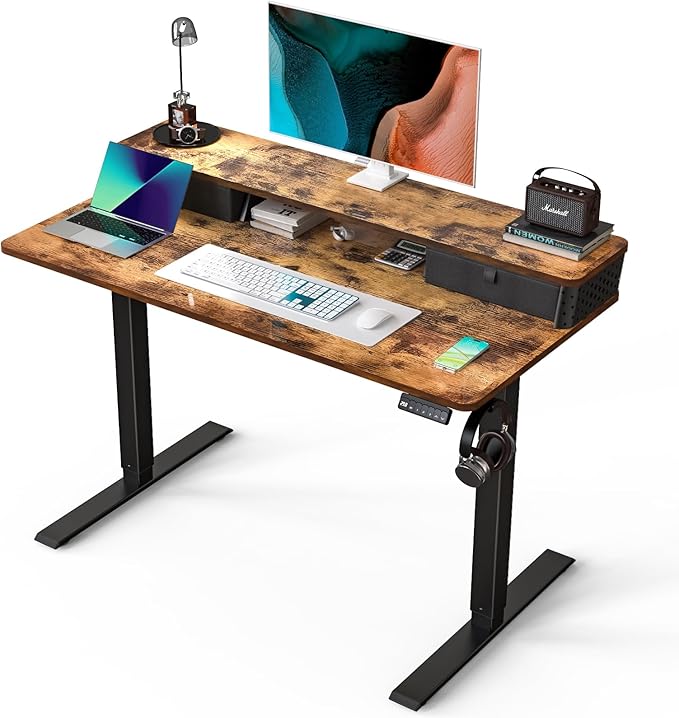 Kingant 48 x 24 Inch Electric Standing Desk by KINGANT